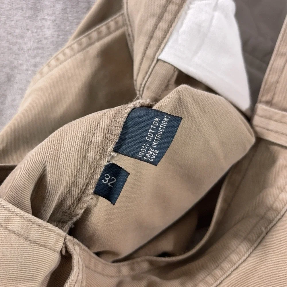 Polo Ralph Lauren Cargo Shorts Mens 32 Beige Military Utility Cotton Classic